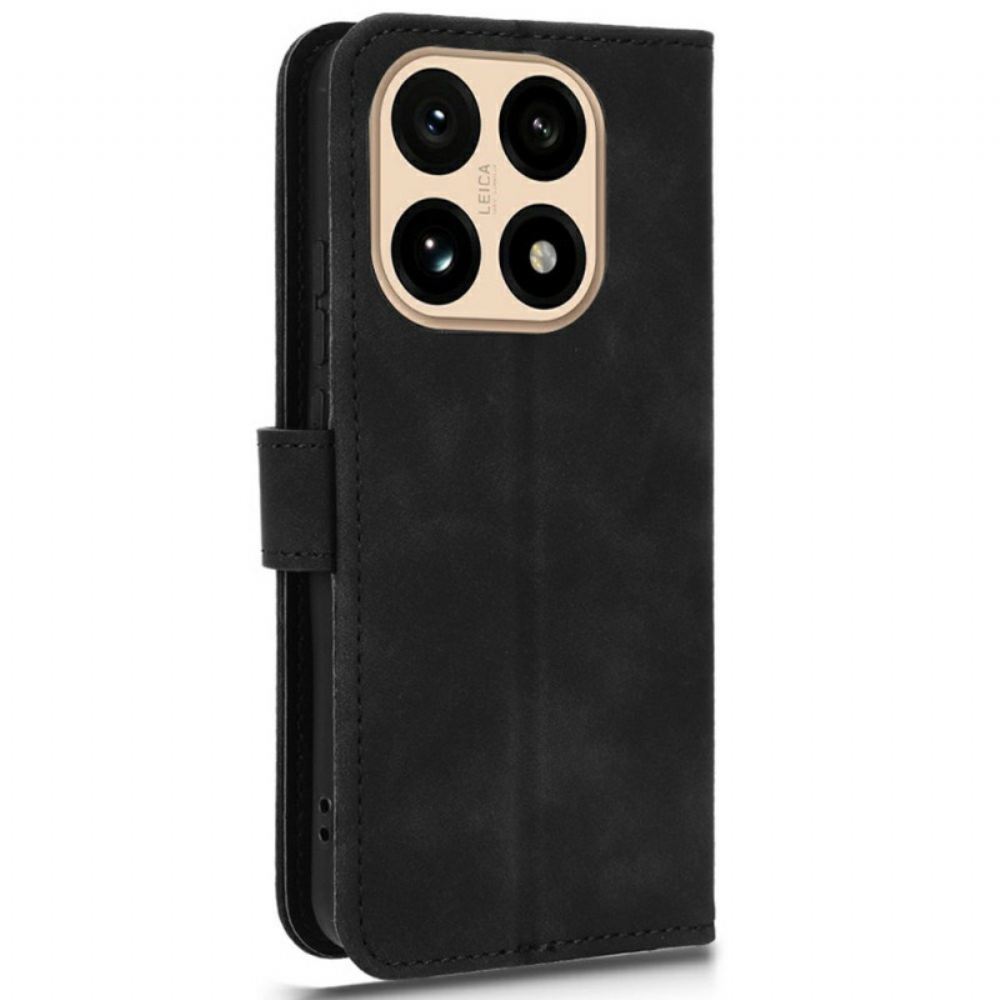 Kožený Kryt Xiaomi 15t Semiš Efekt