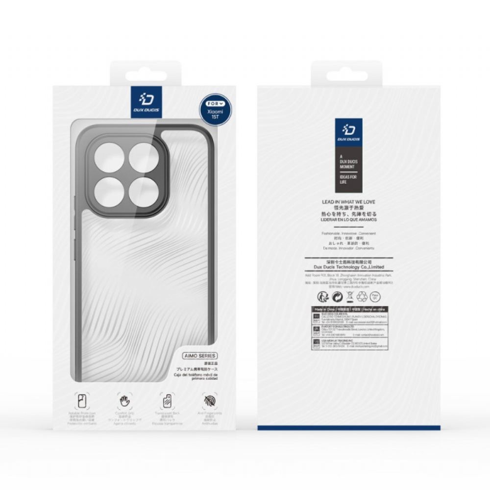 Kryt Na Xiaomi 15t Řada Aimo Dux Ducis