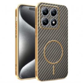 Kryt Xiaomi 15t Textura Uhlíkových Vláken