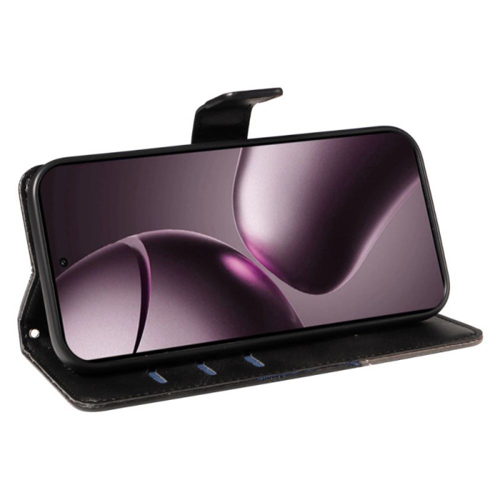 Peněženková Pouzdra Xiaomi 15t Dvoubarevný A Linkovaný