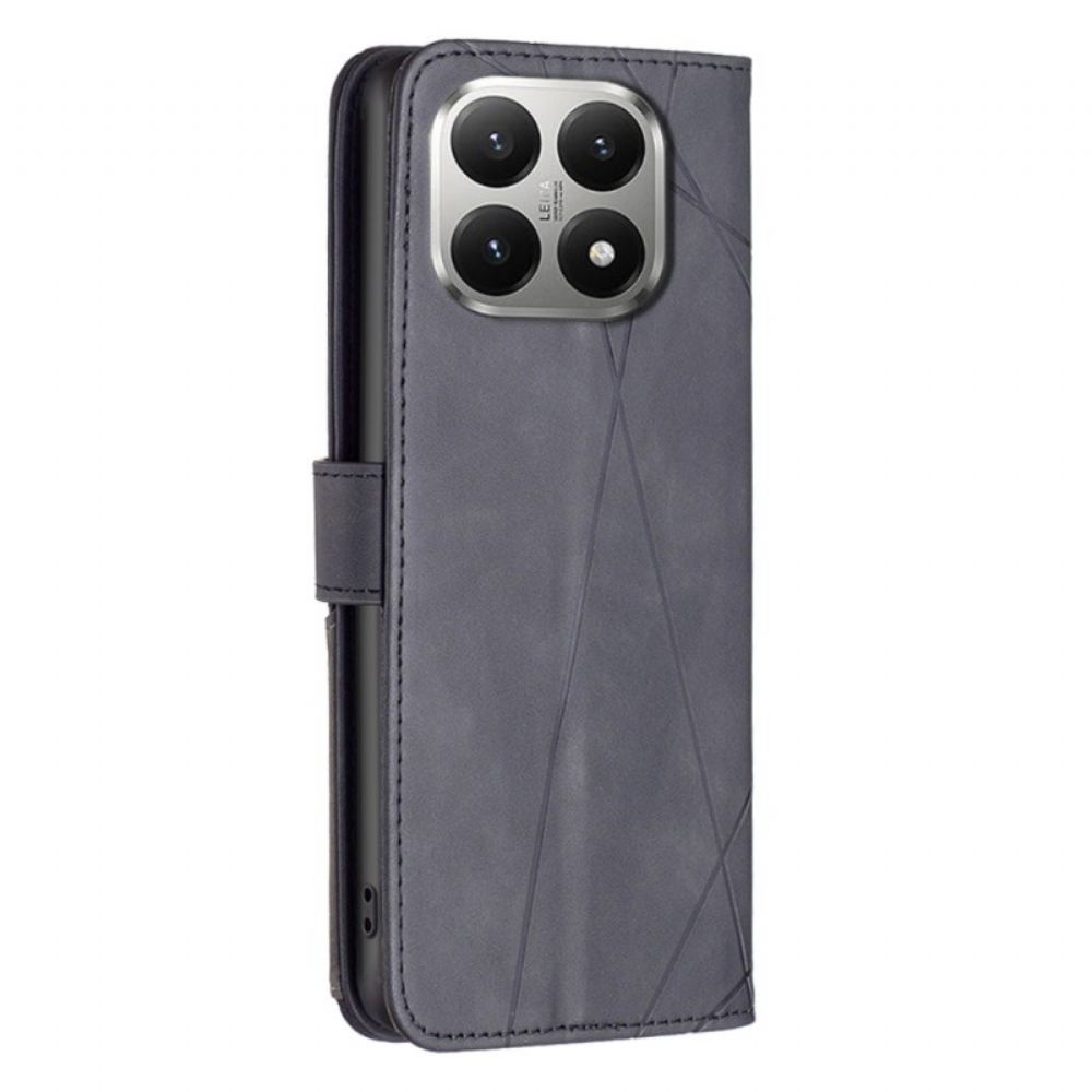 Peněženková Pouzdra Xiaomi 15t Geometrický Vzor Binfen Color