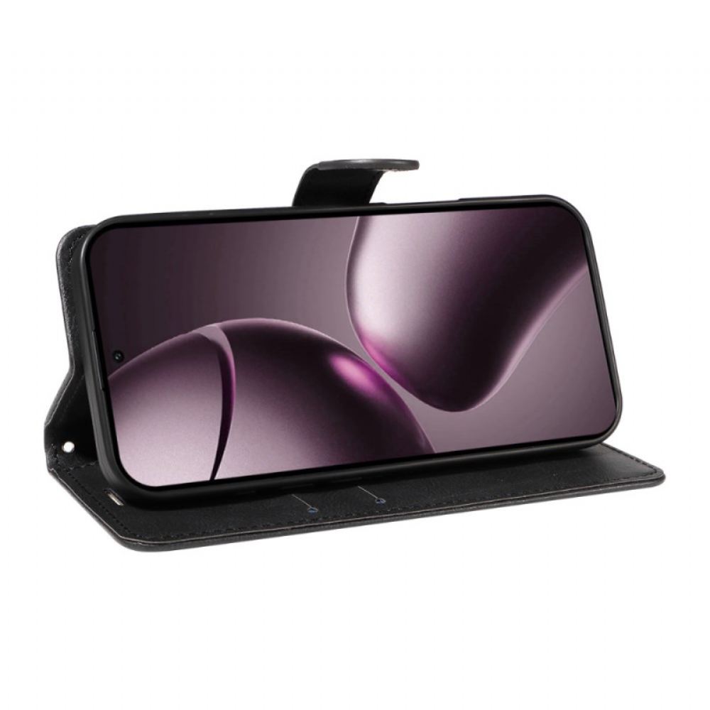 Peněženková Pouzdra Xiaomi 15t Kožený Efekt