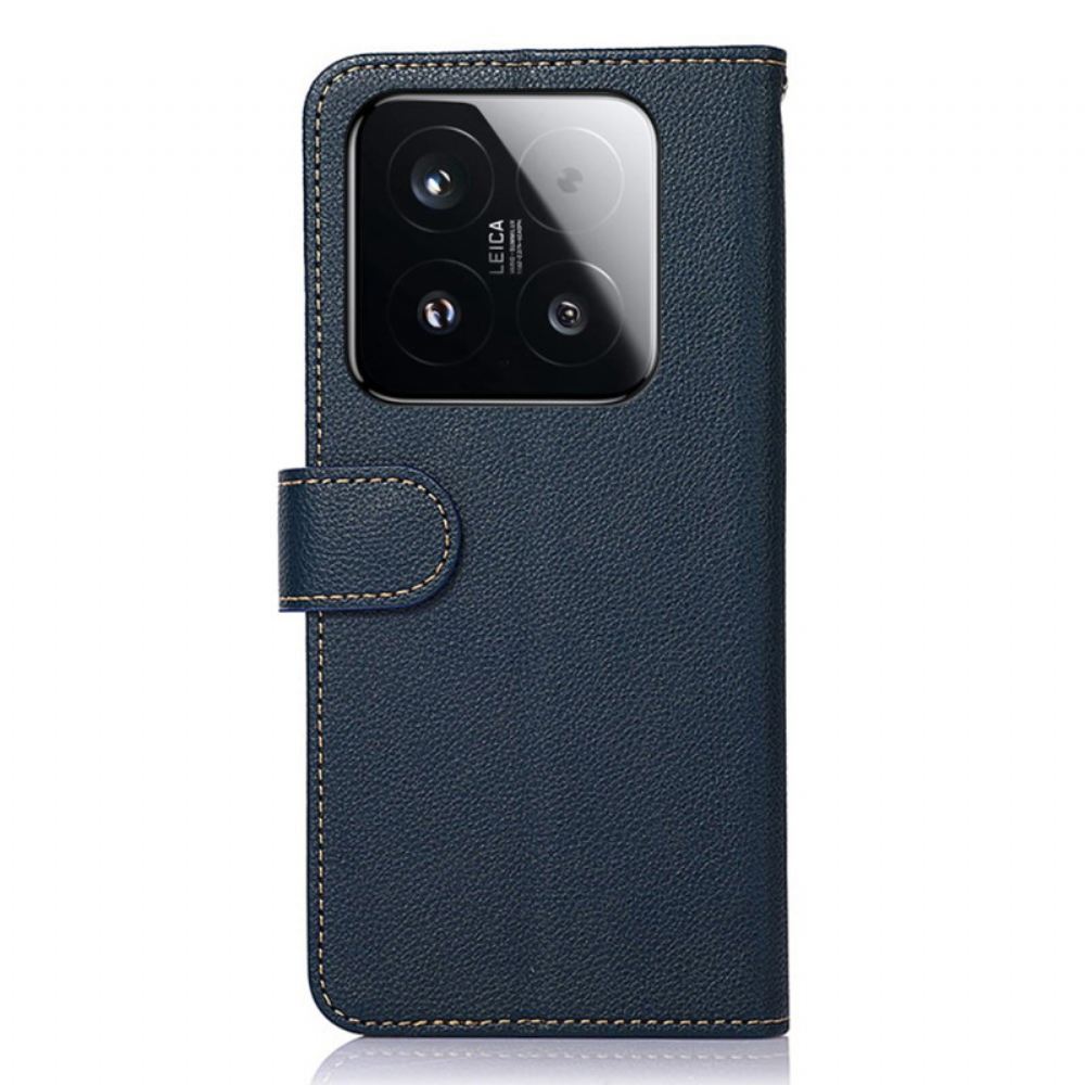 Peněženková Pouzdra Xiaomi 15t Kryty Na Mobil Dvoubarevný Khazneh