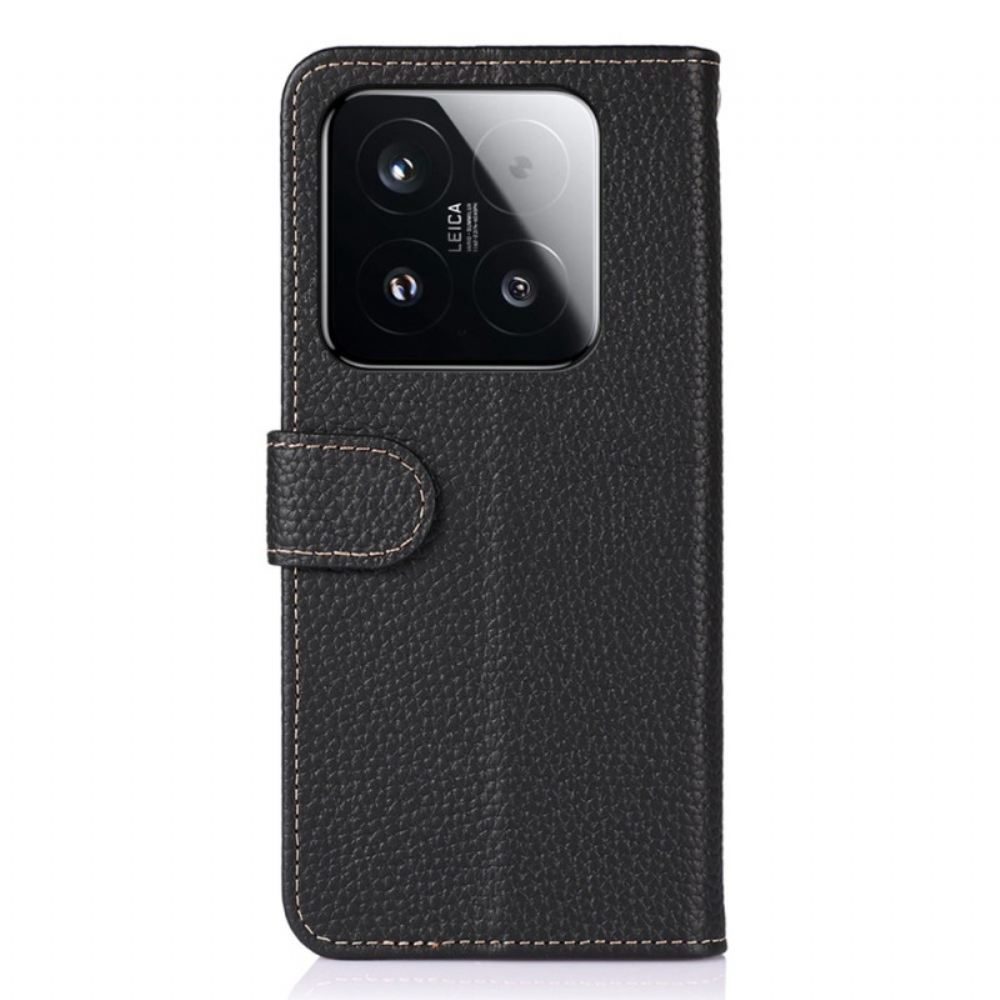 Peněženková Pouzdra Xiaomi 15t Kryty Na Mobil Kůže Khazneh