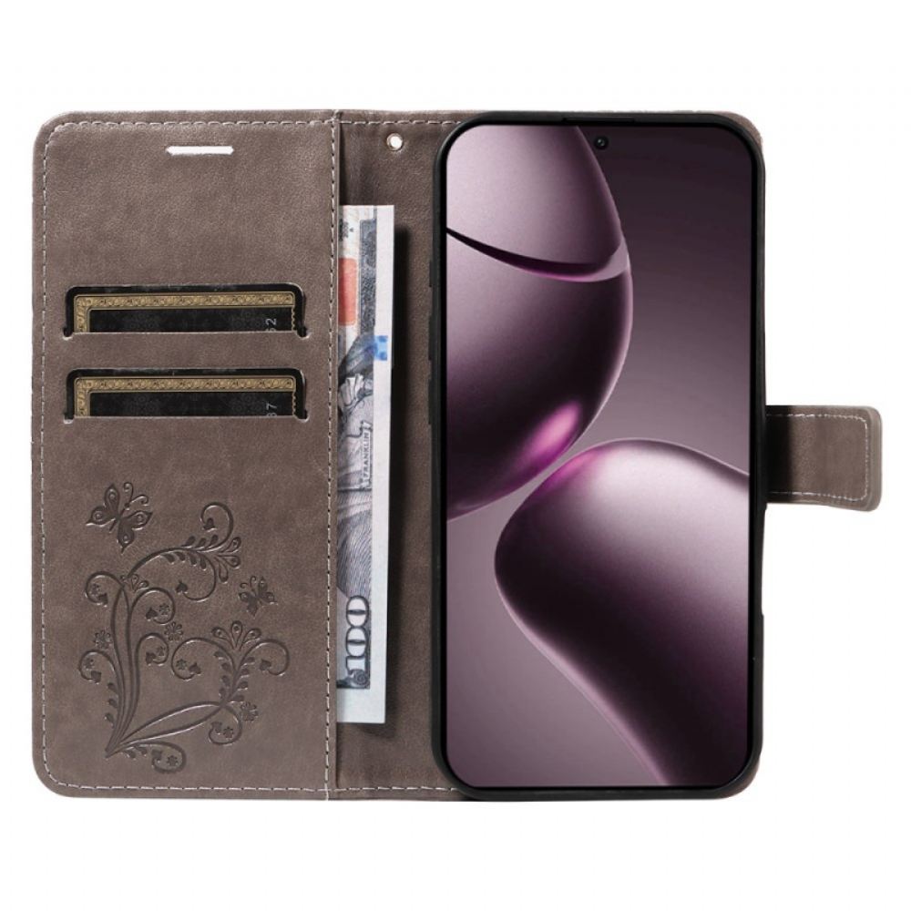 Peněženková Pouzdra Xiaomi 15t Kryty Na Mobil Obří Motýli