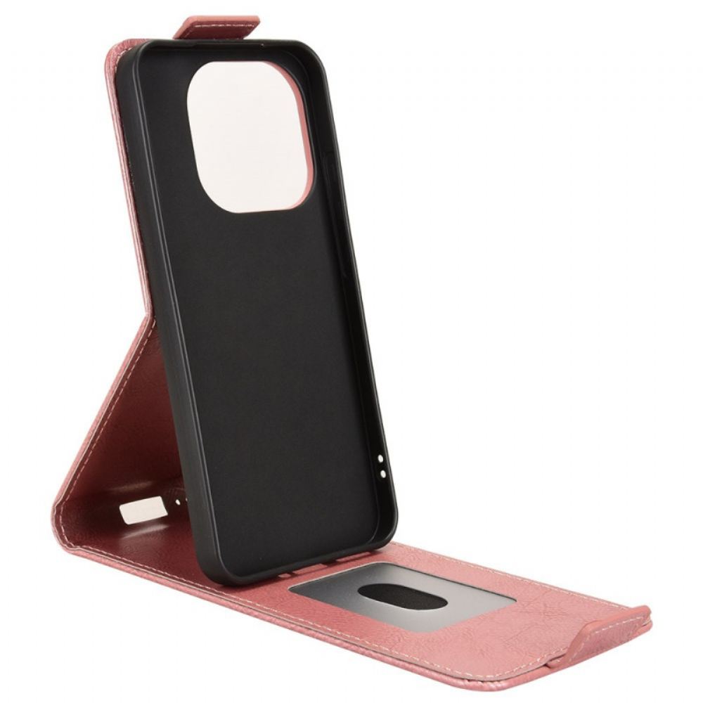 Peněženková Pouzdra Xiaomi 15t Kryty Na Mobil Vertikální Překlopení Design