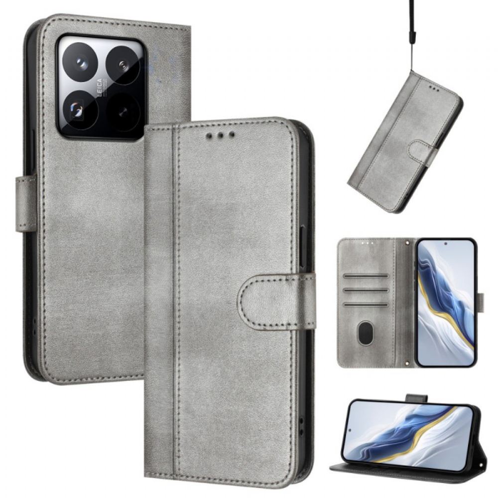 Peněženková Pouzdra Xiaomi 15t Kryty Na Mobil Vintage Peněženka