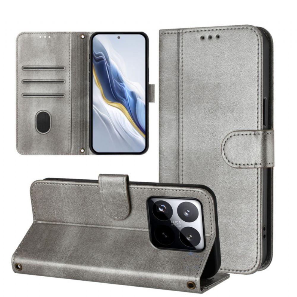 Peněženková Pouzdra Xiaomi 15t Kryty Na Mobil Vintage Peněženka