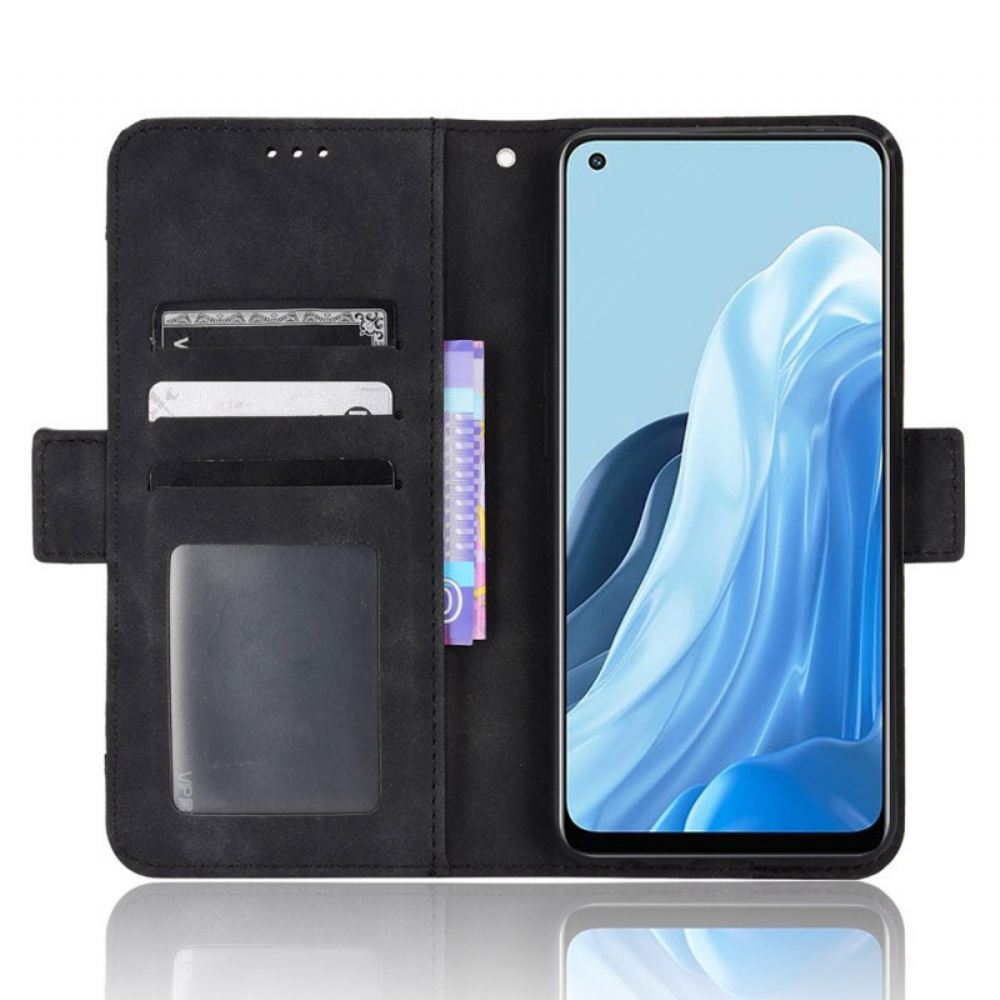 Flipové Pouzdro Na Oppo Find X5 Lite Třída Premier S Více Kartami