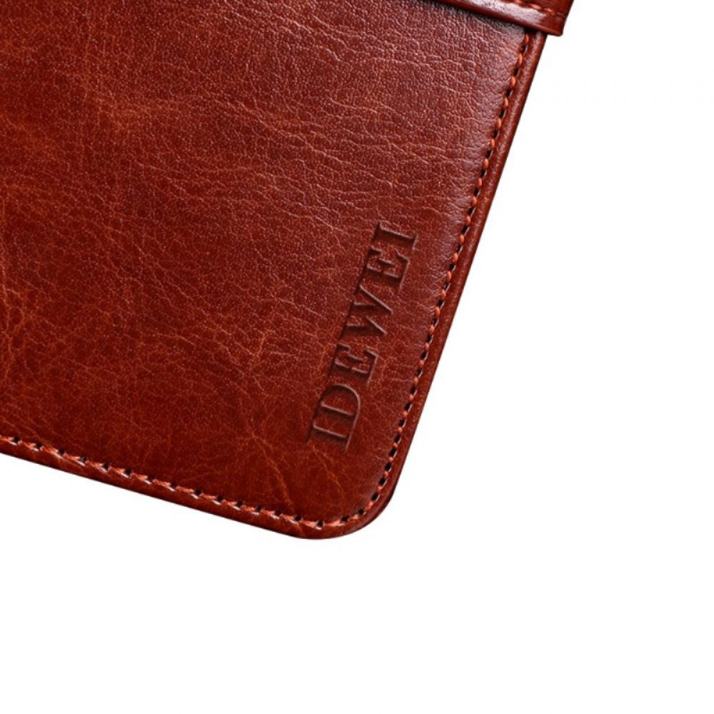 Flipové Pouzdro Na Oppo Find X5 Lite Umělá Kůže Vintage Idewei