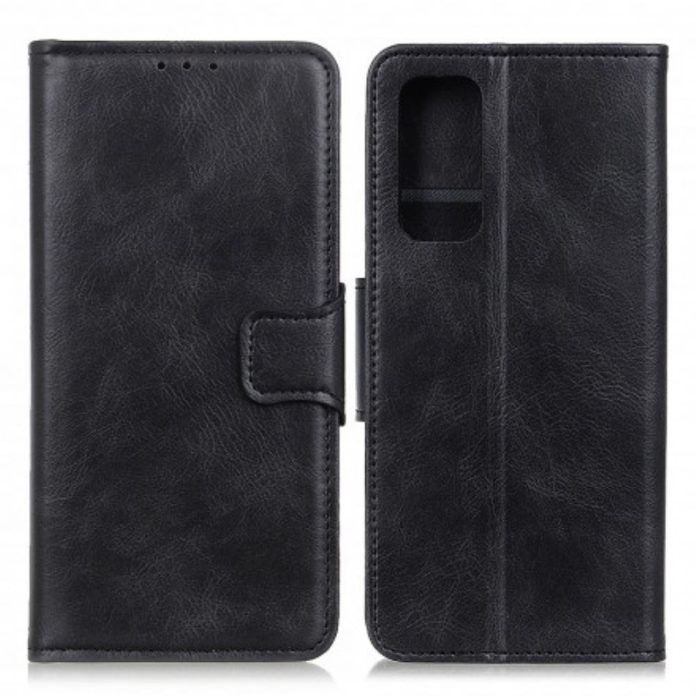 Flipové Pouzdro Na Xiaomi Redmi Note 10 / 10S Oboustranná Spona S Koženým Efektem