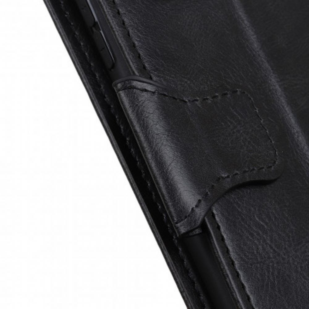 Flipové Pouzdro Na Xiaomi Redmi Note 10 / 10S Oboustranná Spona S Koženým Efektem