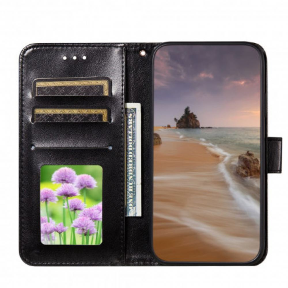 Flipové Pouzdro Na Xiaomi Redmi Note 10 / 10S Styl Lesklé Kůže