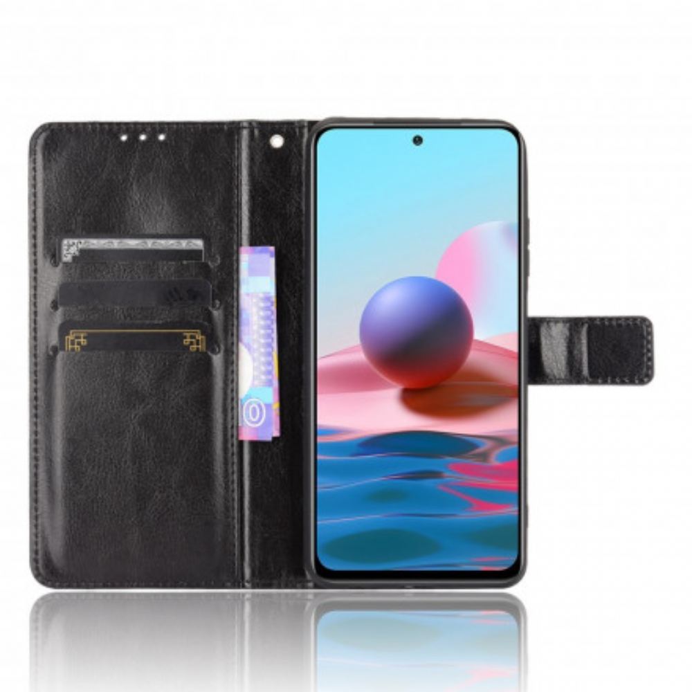 Flipové Pouzdro Na Xiaomi Redmi Note 10 / 10S Třpytivá Umělá Kůže