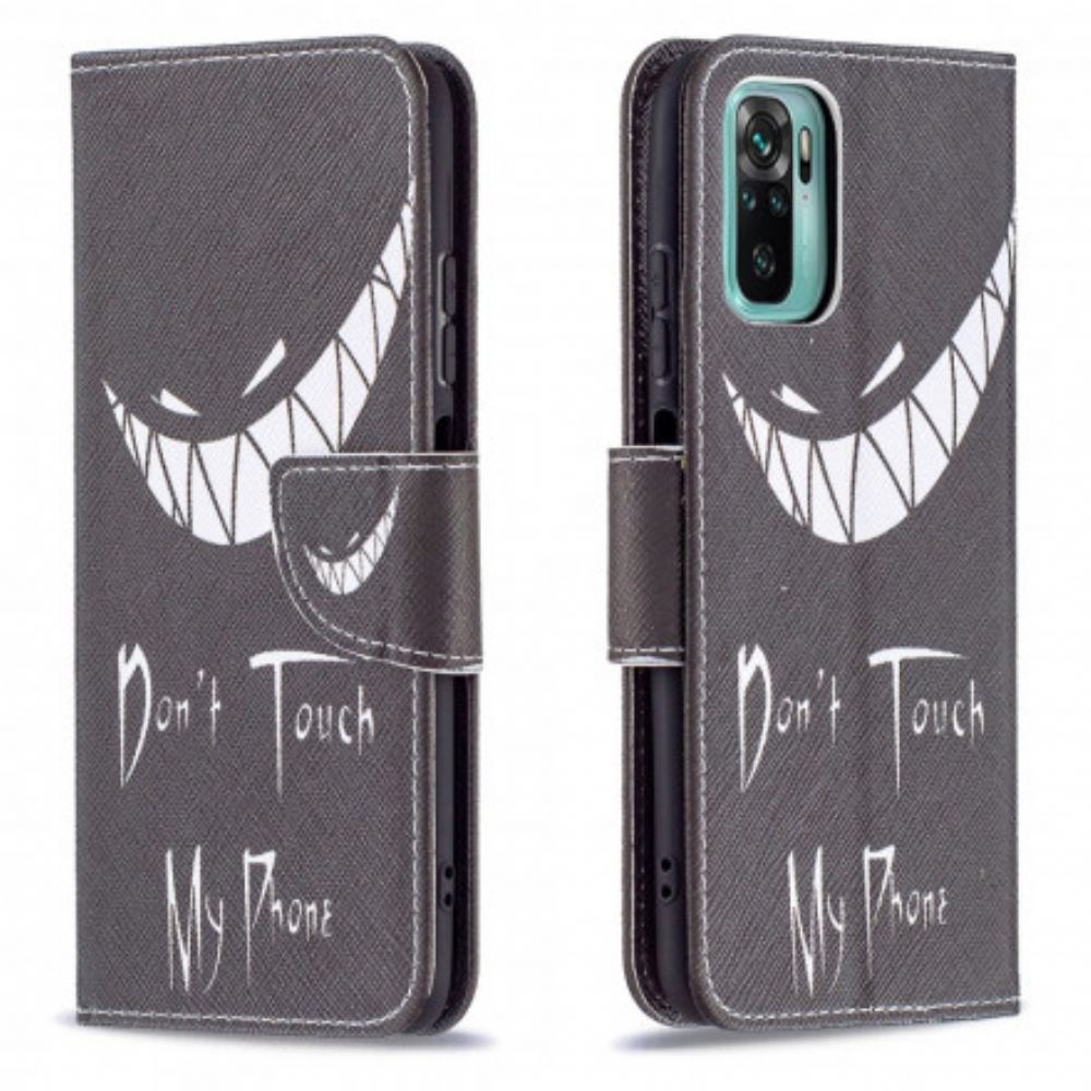Flipové Pouzdro Na Xiaomi Redmi Note 10 / 10S Ďábelský Telefon