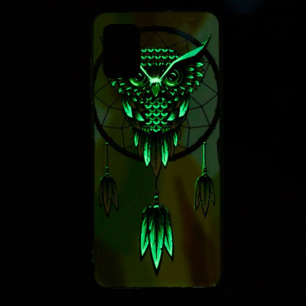 Kryt Na Xiaomi Redmi Note 10 / 10S Fluorescenční Lapač Snů Sovy