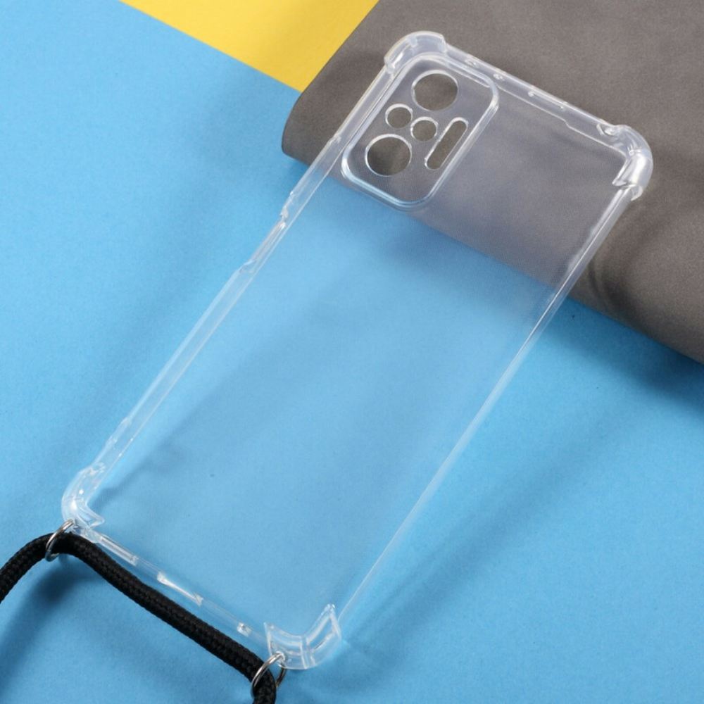 Kryt Na Xiaomi Redmi Note 10 / 10S Průhledné S Kabelem