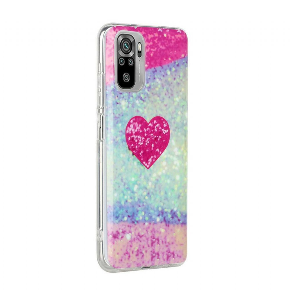 Kryt Na Xiaomi Redmi Note 10 / 10S Třpytivý Mramor