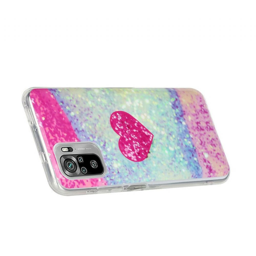 Kryt Na Xiaomi Redmi Note 10 / 10S Třpytivý Mramor