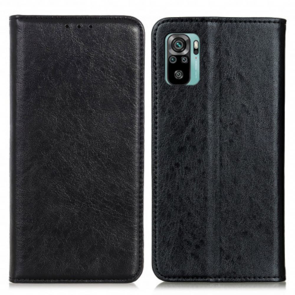 Kryty Na Mobil Na Xiaomi Redmi Note 10 / 10S Flipové Pouzdro Efekt Texturované Kůže