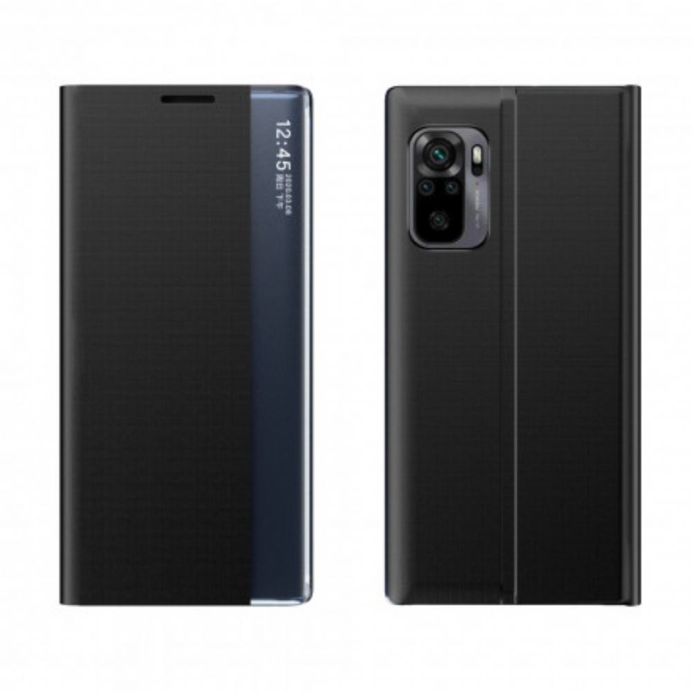 Kryty Na Mobil Na Xiaomi Redmi Note 10 / 10S Texturovaná Umělá Kůže