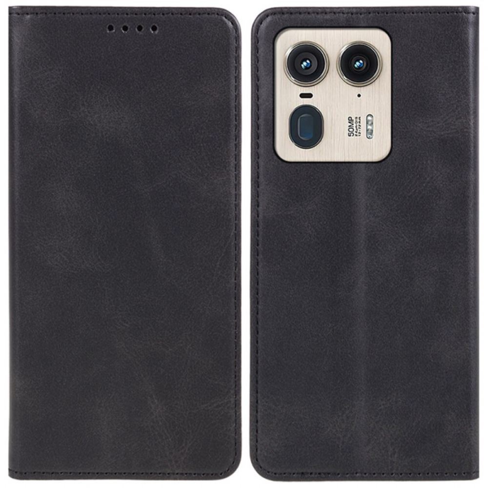 Kožené Pouzdro Folio Na Motorola Edge 50 Ultra Styl Kůže