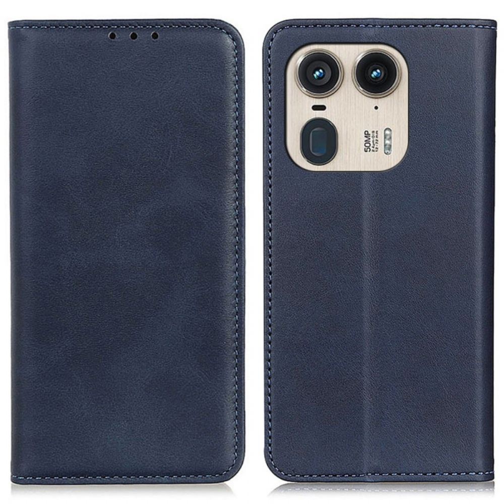 Kožené Pouzdro Motorola Edge 50 Ultra Kryty Na Mobil Kožený Efekt