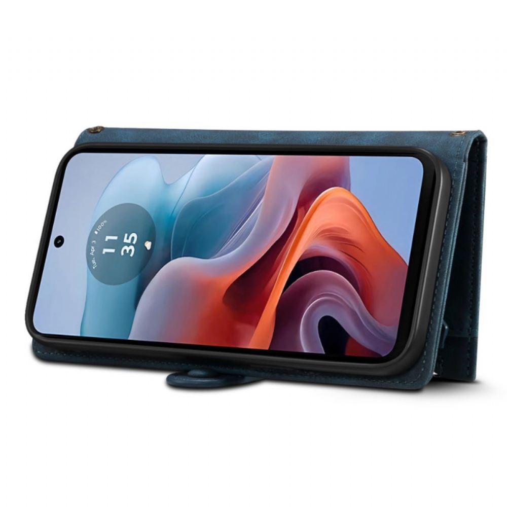 Kožený Kryt Motorola Edge 50 Ultra Hvězdná Řada Eseble
