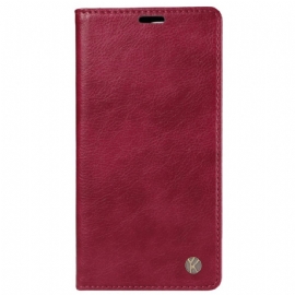 Kožené Pouzdro Oppo Reno 12 Pro 5g Kryty Na Mobil Vintage Yikatu