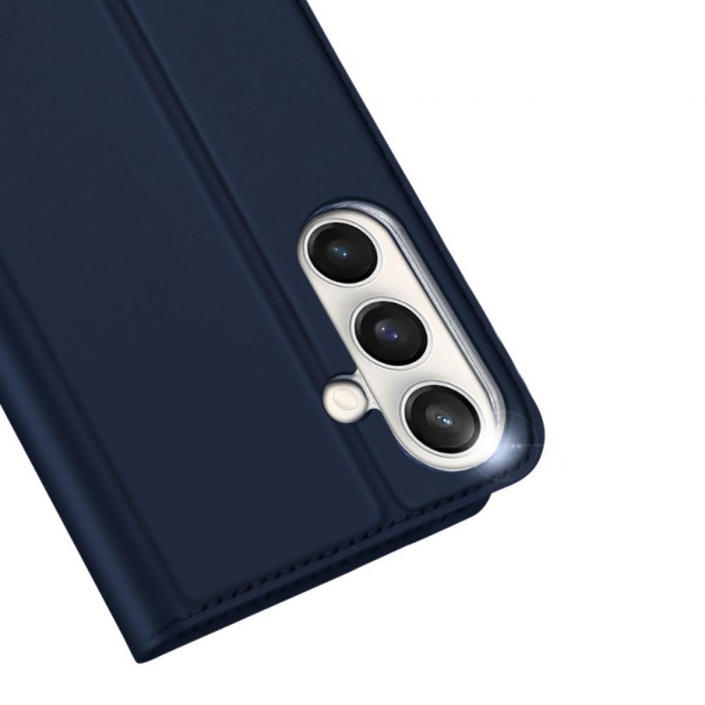 Kožené Pouzdro Folio Na Samsung Galaxy S25 Fe Skin Pro Series Dux Ducis