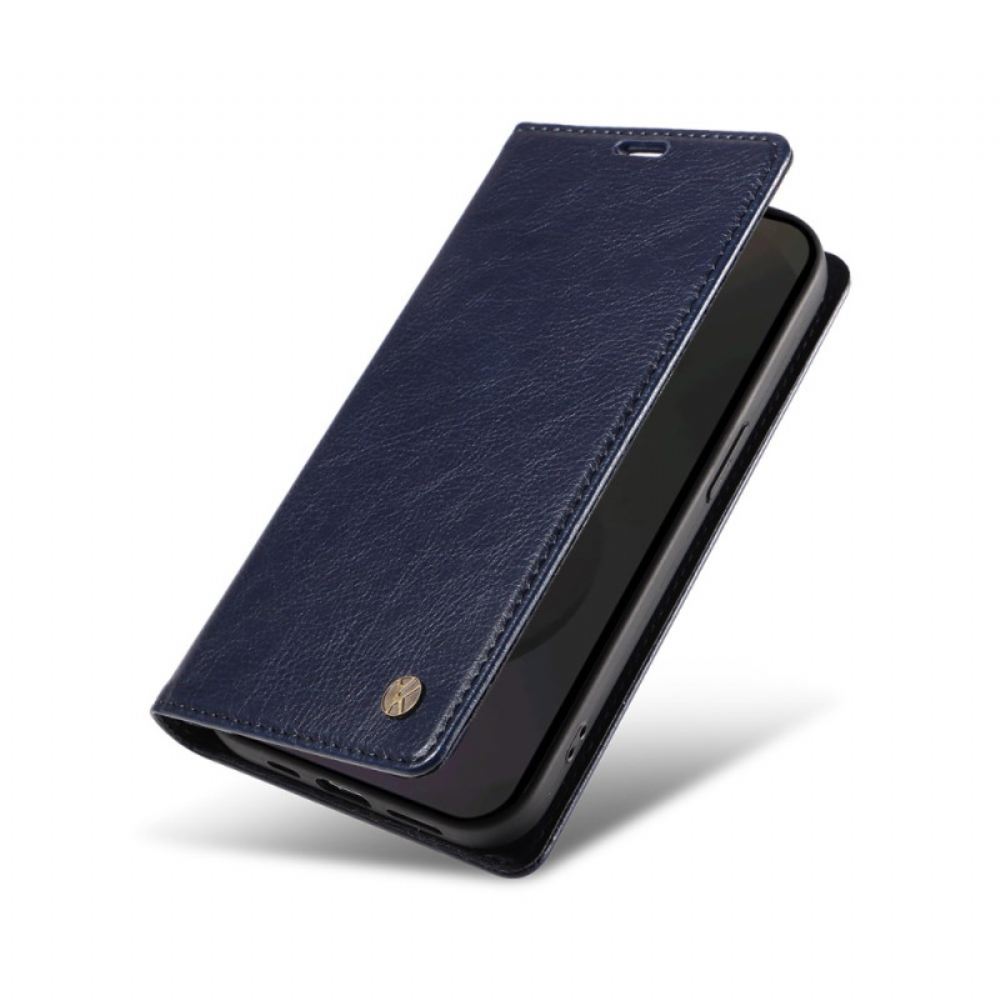 Kožené Pouzdro Folio Samsung Galaxy S25 Fe Ykatu