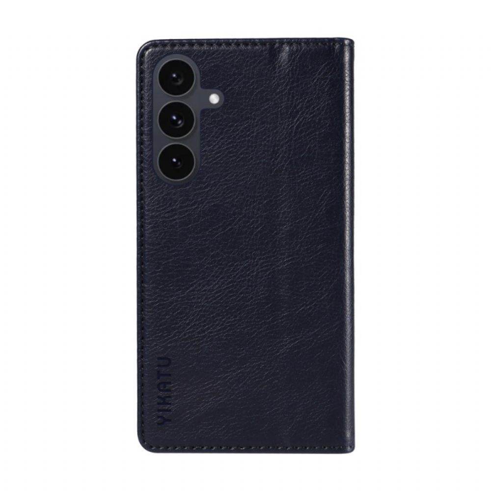 Kožené Pouzdro Folio Samsung Galaxy S25 Fe Ykatu