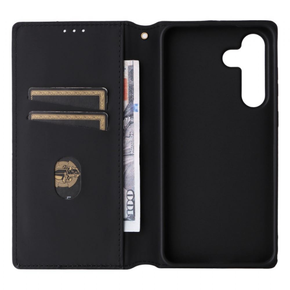 Kožené Pouzdro Samsung Galaxy S25 Fe Kryty Na Mobil Lesklá