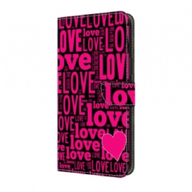 Kožený Kryt Na Samsung Galaxy S25 Fe Láska