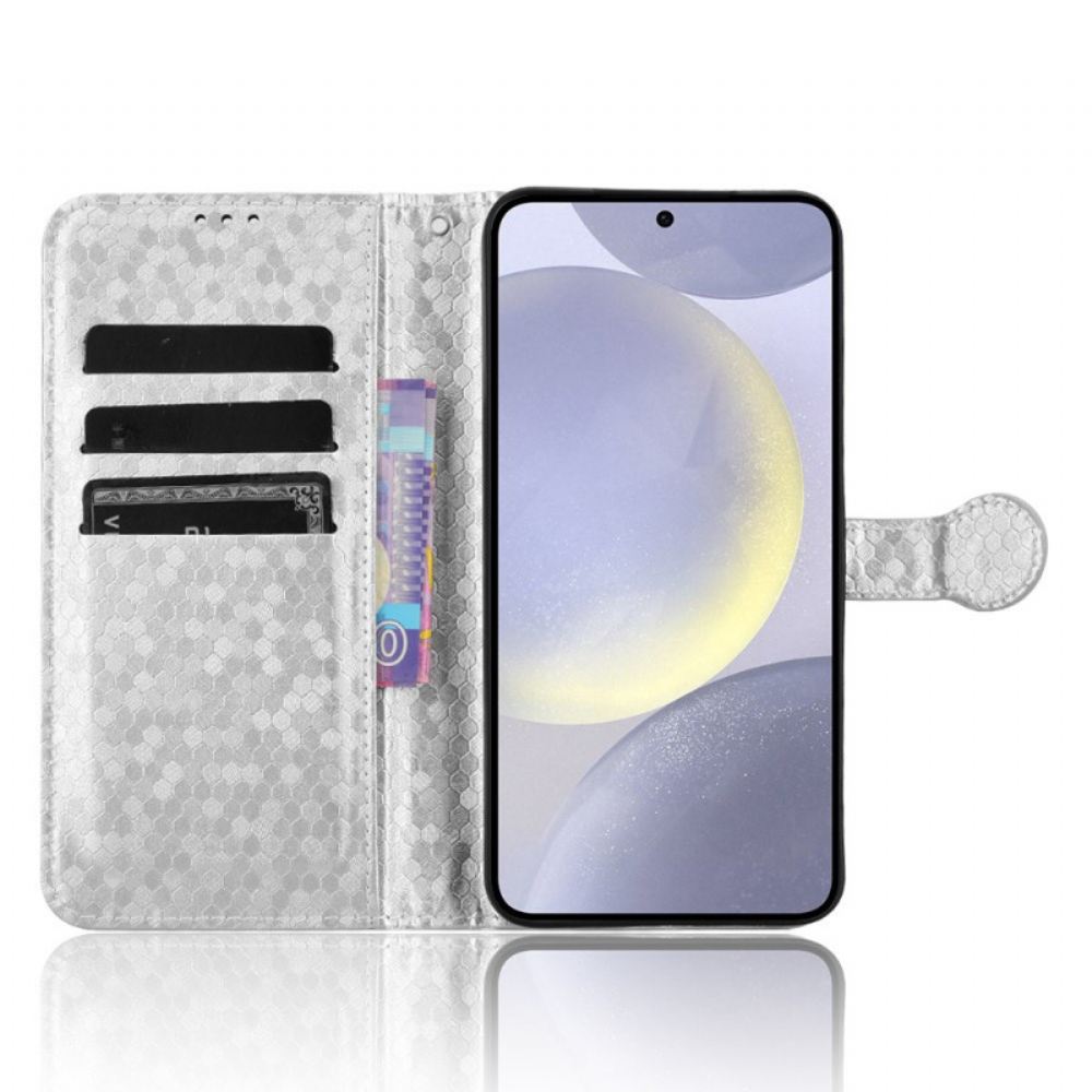 Kožený Kryt Samsung Galaxy S25 Fe Lesklý