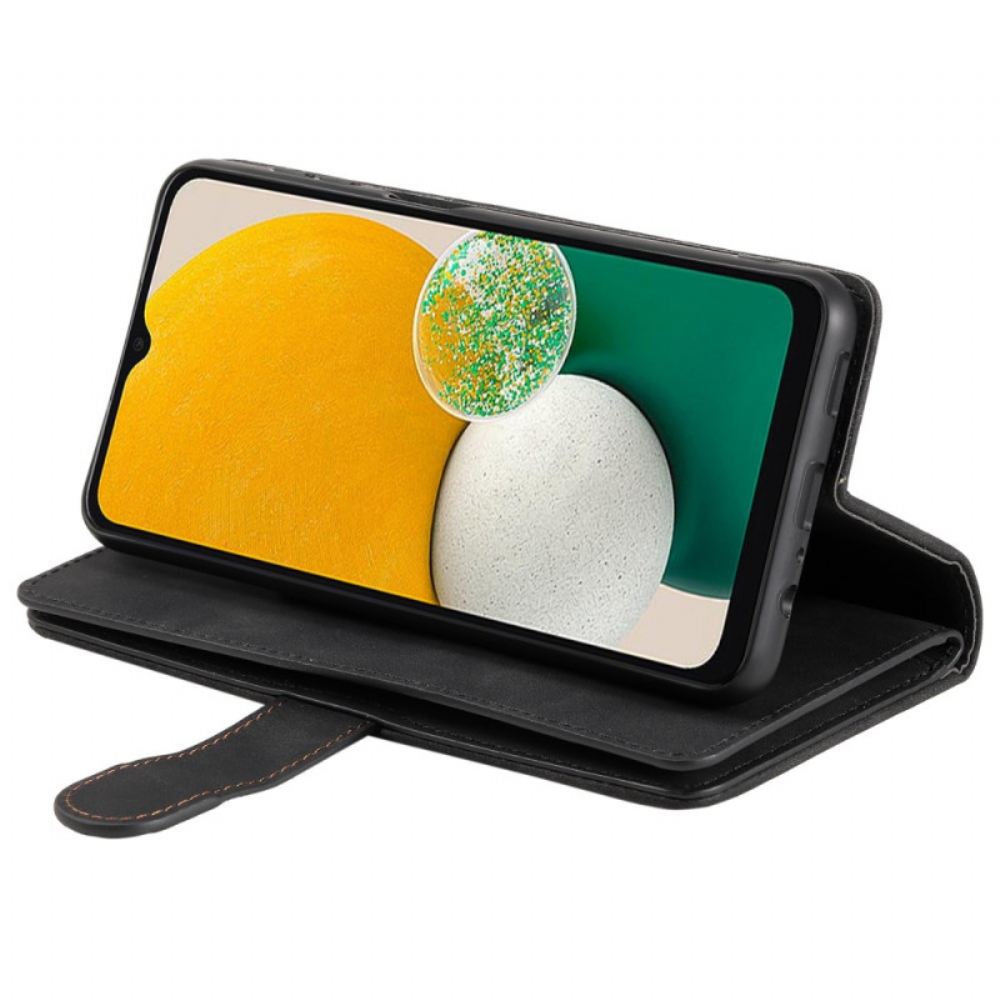 Kožený Kryt Samsung Galaxy S25 Fe Pouzdro Na Karty A Zip