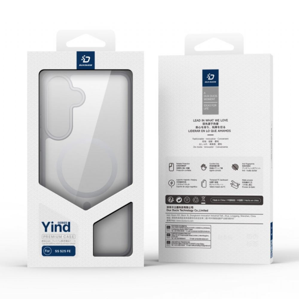 Kryt Na Samsung Galaxy S25 Fe Hybridní Matné Sklo