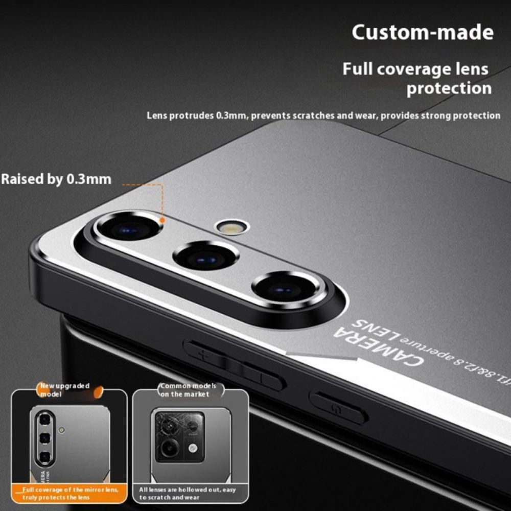 Kryt Na Samsung Galaxy S25 Fe Kovový Efekt