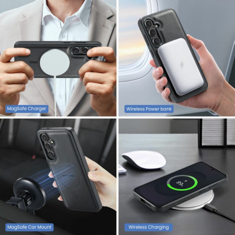 Kryt Na Samsung Galaxy S25 Fe Odnímatelný Magnetický Držák Karet