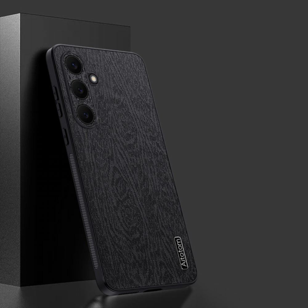 Kryt Samsung Galaxy S25 Fe Dřevěný Efekt