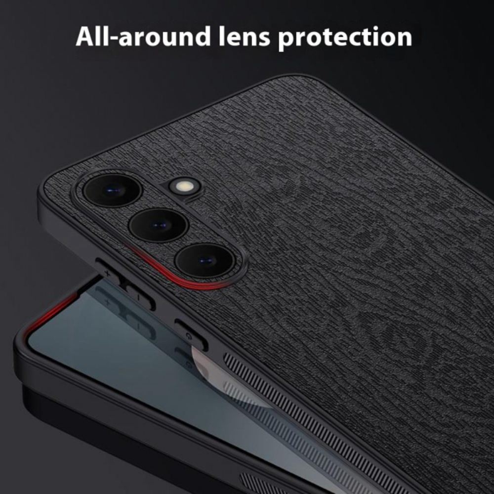 Kryt Samsung Galaxy S25 Fe Dřevěný Efekt