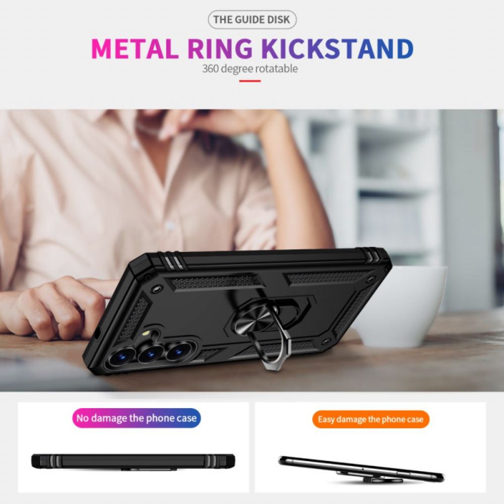 Kryt Samsung Galaxy S25 Fe Kryty Na Mobil Odolné S Otočným Držákem Na Prsten