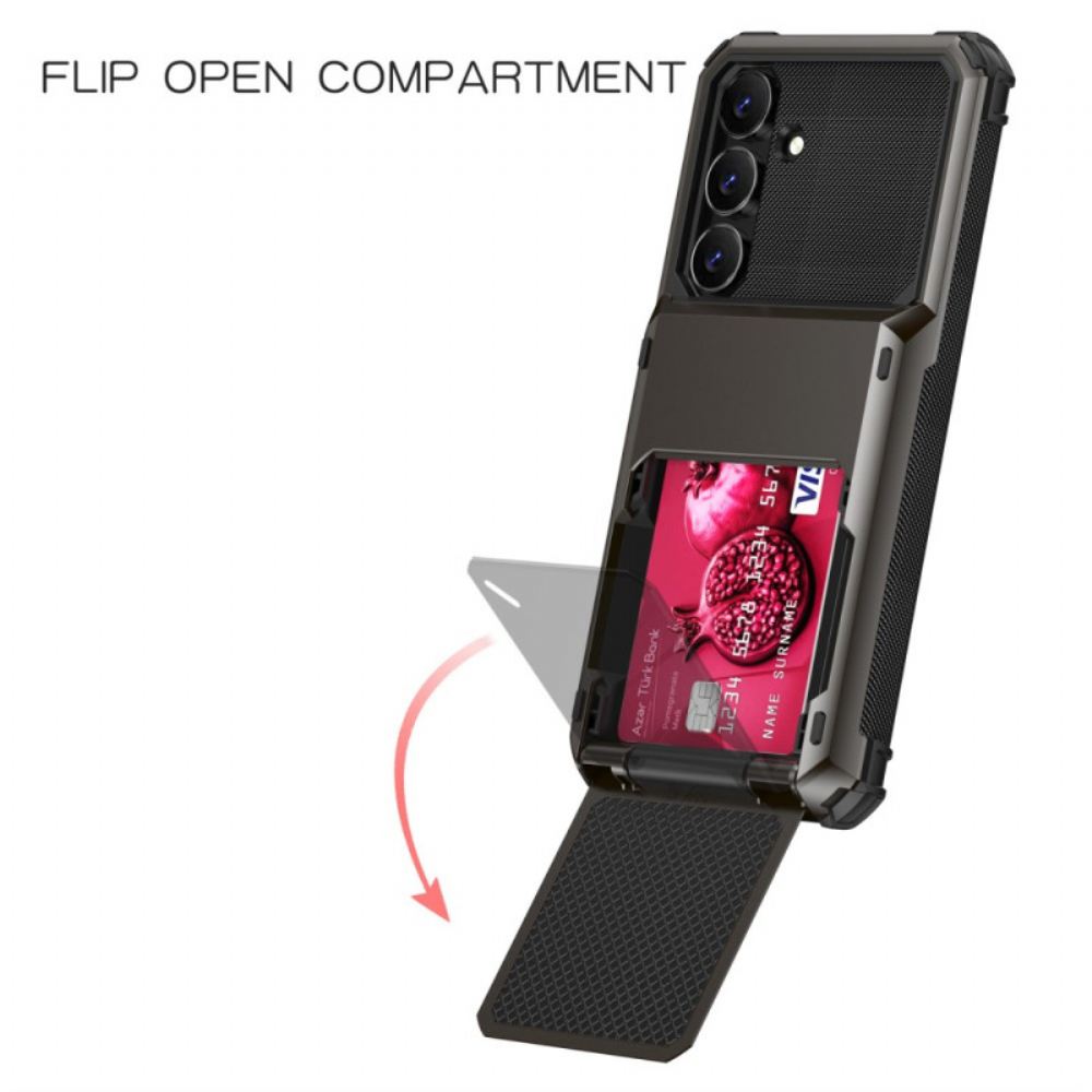 Kryt Samsung Galaxy S25 Fe Výklopné Pouzdro Na Karty