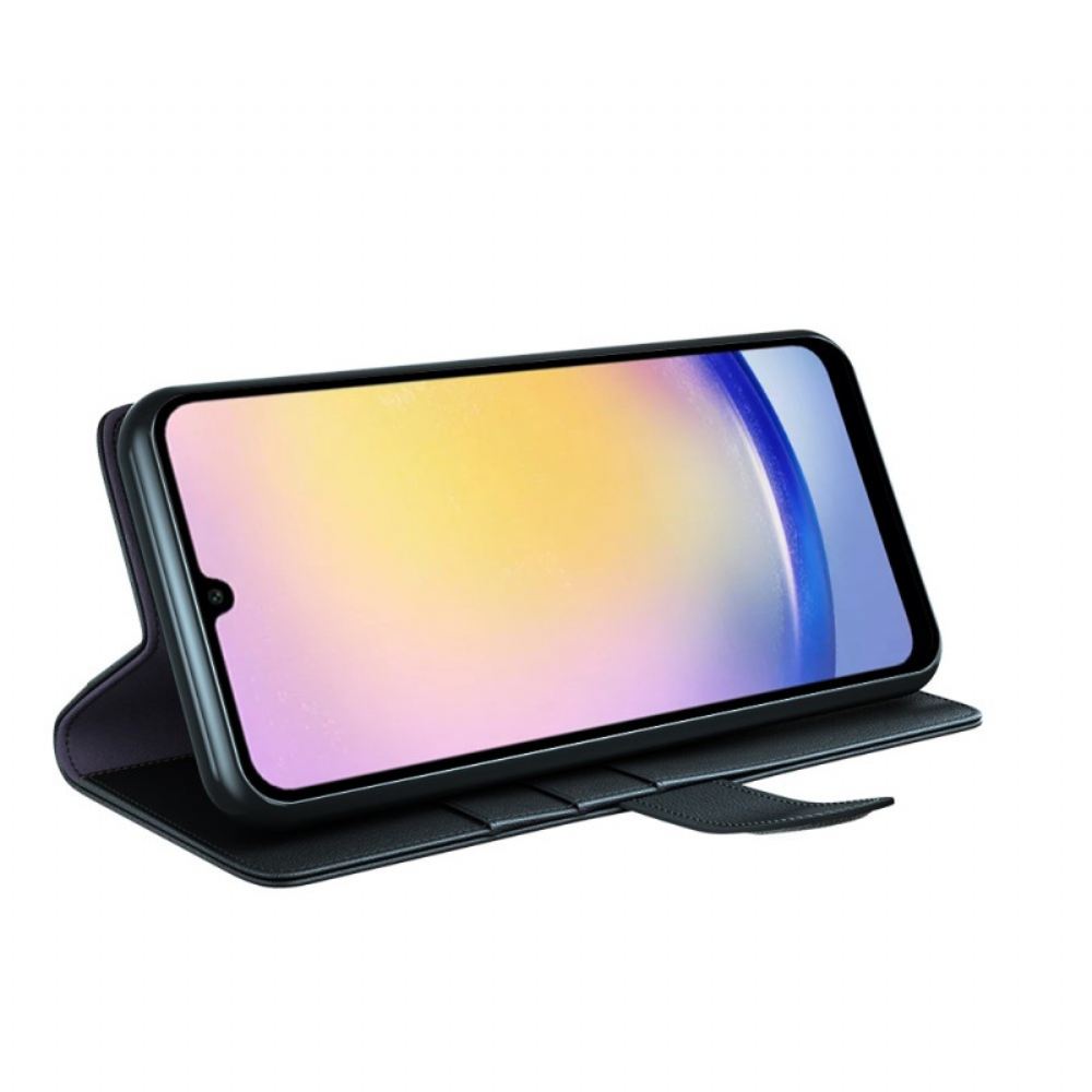 Peněženková Pouzdra Samsung Galaxy S25 Fe Kryty Na Mobil Pravá Kůže