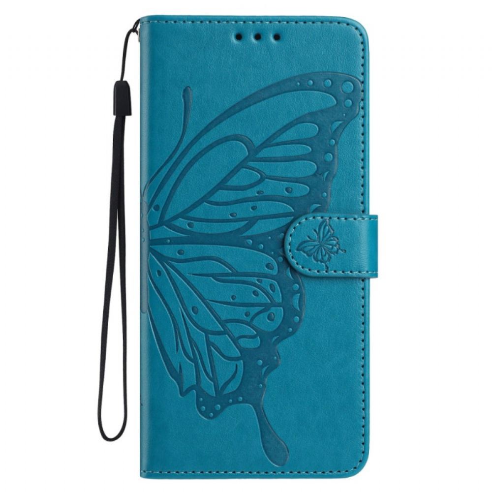 Peněženková Pouzdra Samsung Galaxy S25 Fe Motýlí Vzor