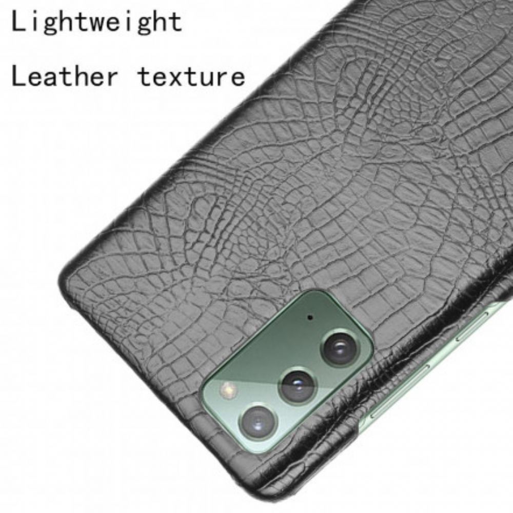 Kryt Na Samsung Galaxy M31 Efekt Krokodýlí Kůže