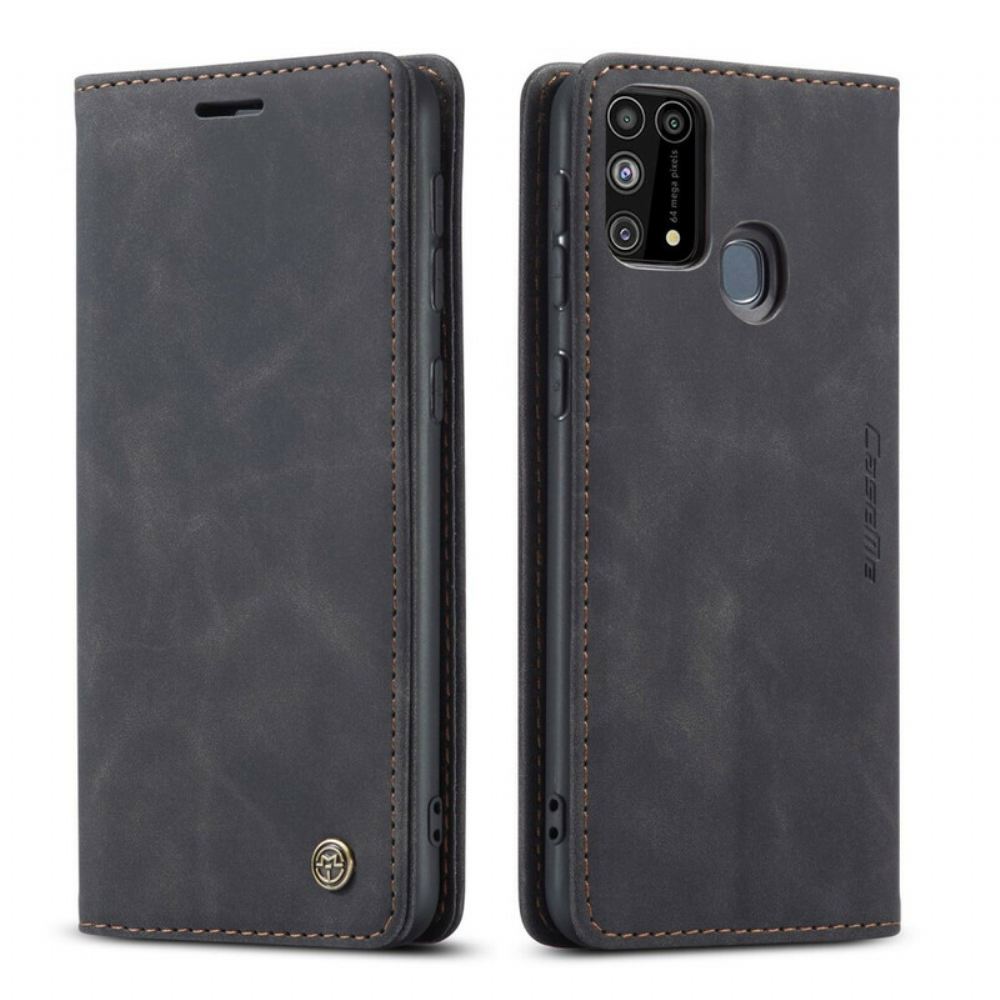Kryty Na Mobil Na Samsung Galaxy M31 Flipové Pouzdro Caseme Umělá Kůže