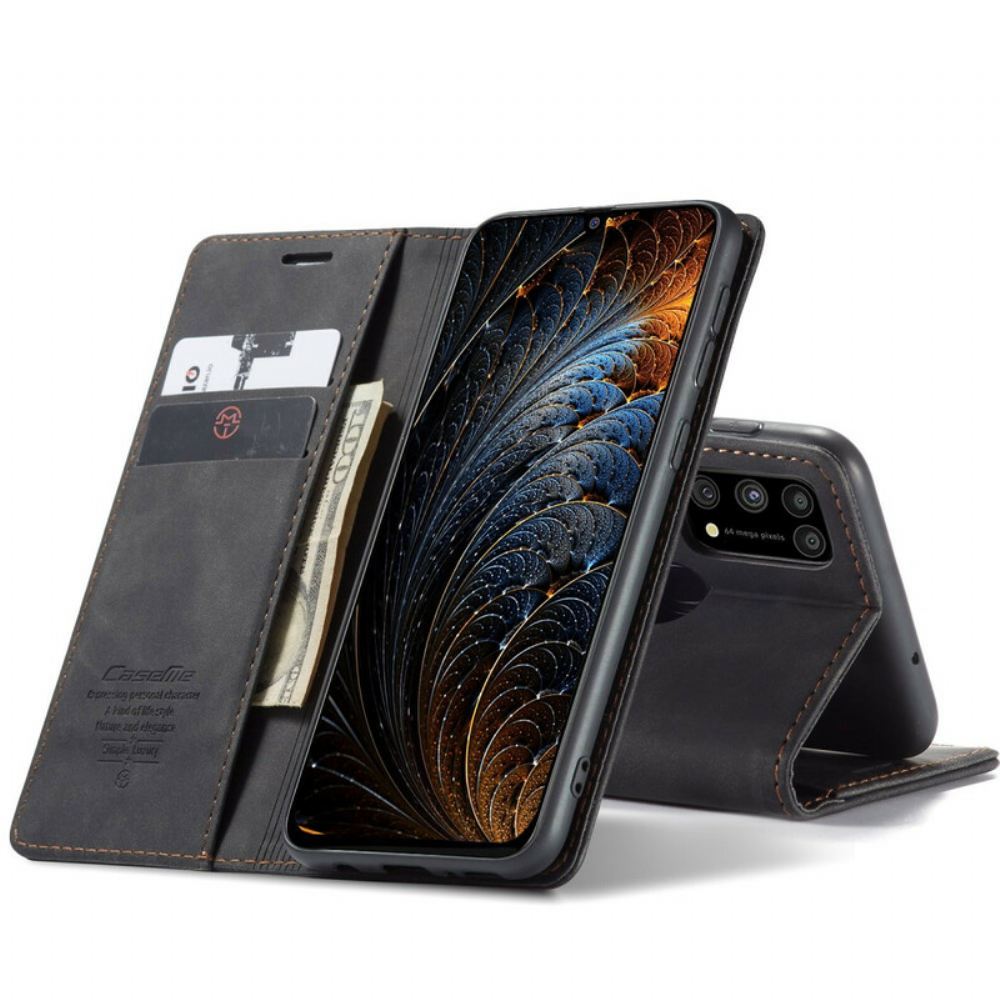 Kryty Na Mobil Na Samsung Galaxy M31 Flipové Pouzdro Caseme Umělá Kůže