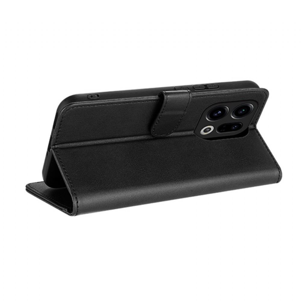 Kožený Kryt Na Oppo Find X9 5g Azns Kožený Efekt