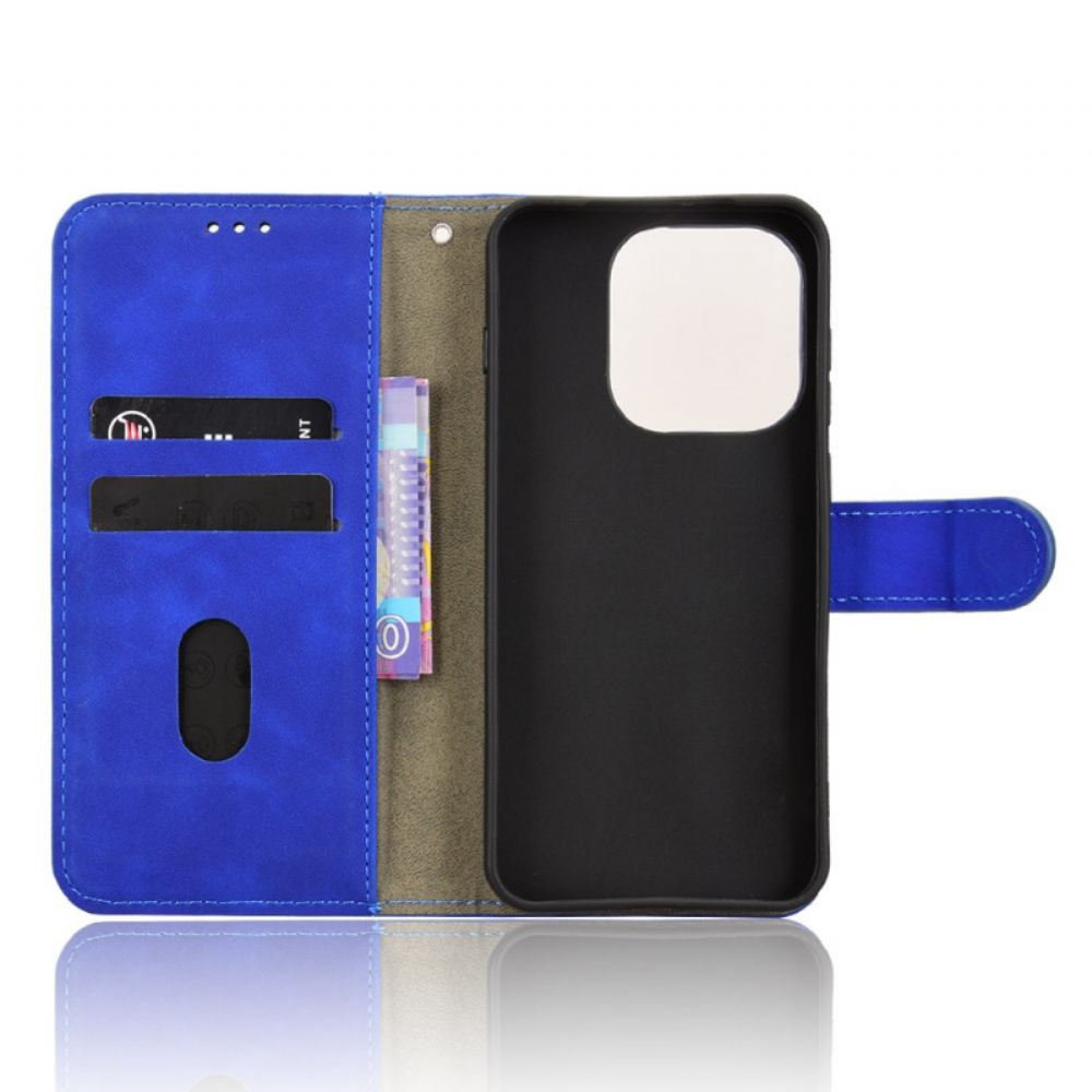 Kožený Kryt Na Oppo Find X9 5g Semišový Efekt